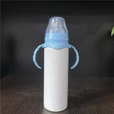 8oz Sublimation baby feeding bottle, Sublimation Blank - KULTURE PRINT HOUSE