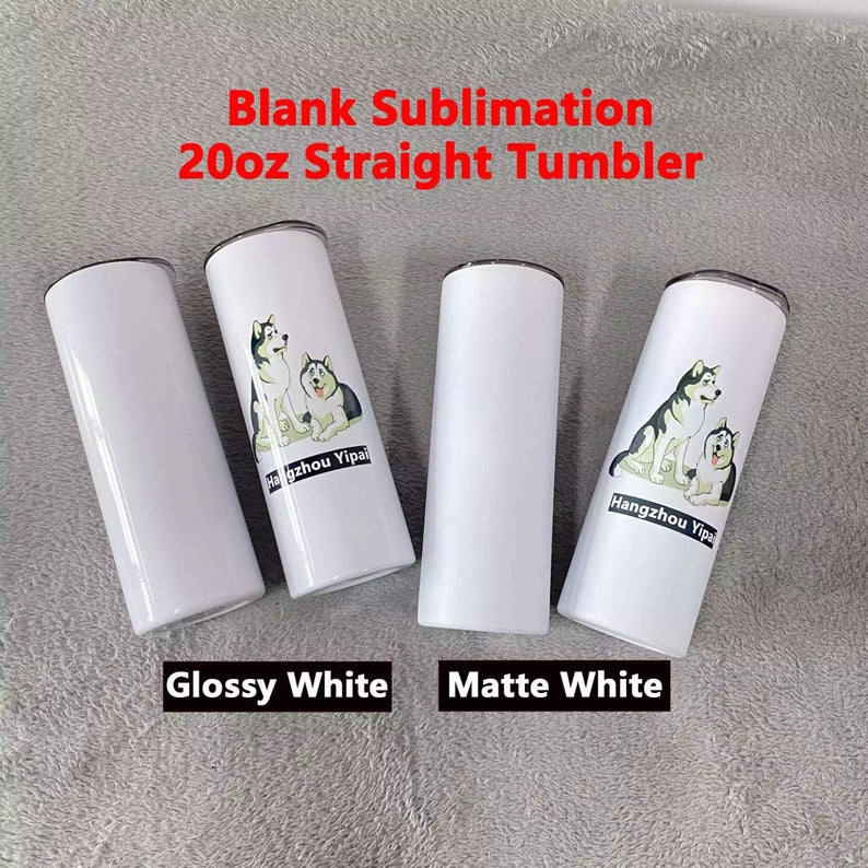 Sublimation blank 20oz MATTE Stainless Steel Tumbler (Straight