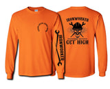 Ironworker PAID to GET HIGH Shirt