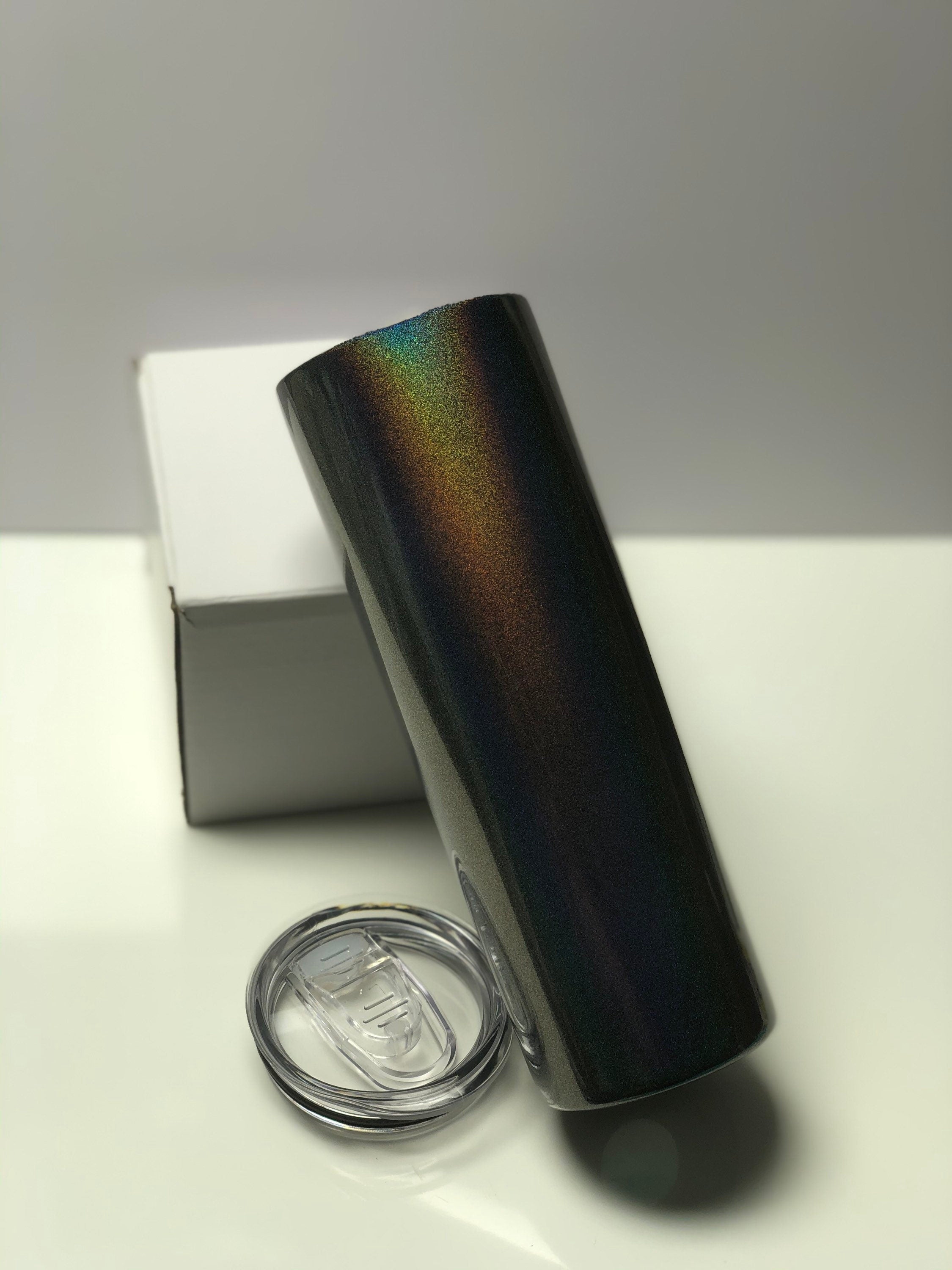 Sublimation Blank - 20oz Shimmer Stainless Steel Glitter Tumbler- READY TO SHIP