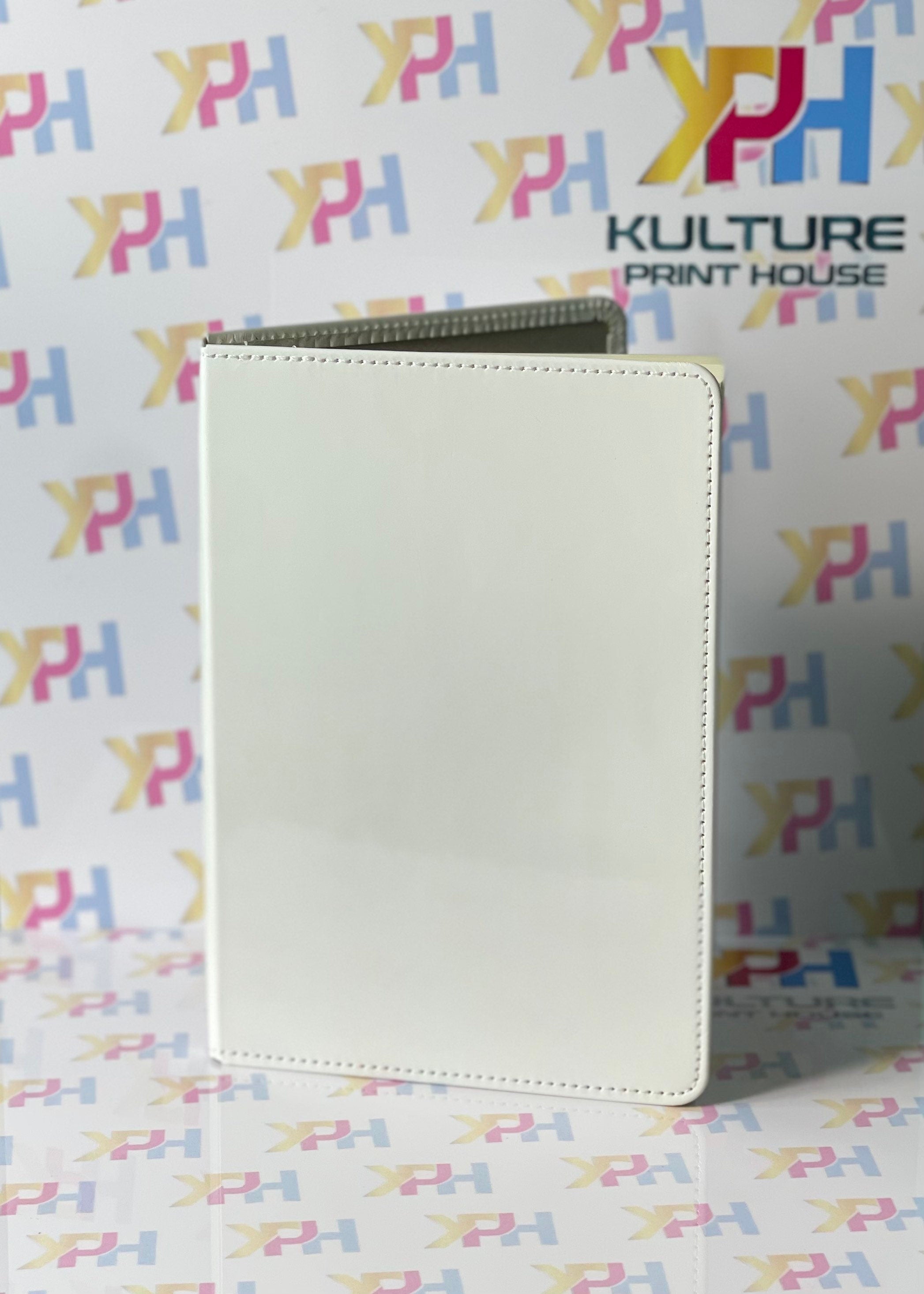 Sublimation Blank Faux Leather Journal - READY TO SHIP