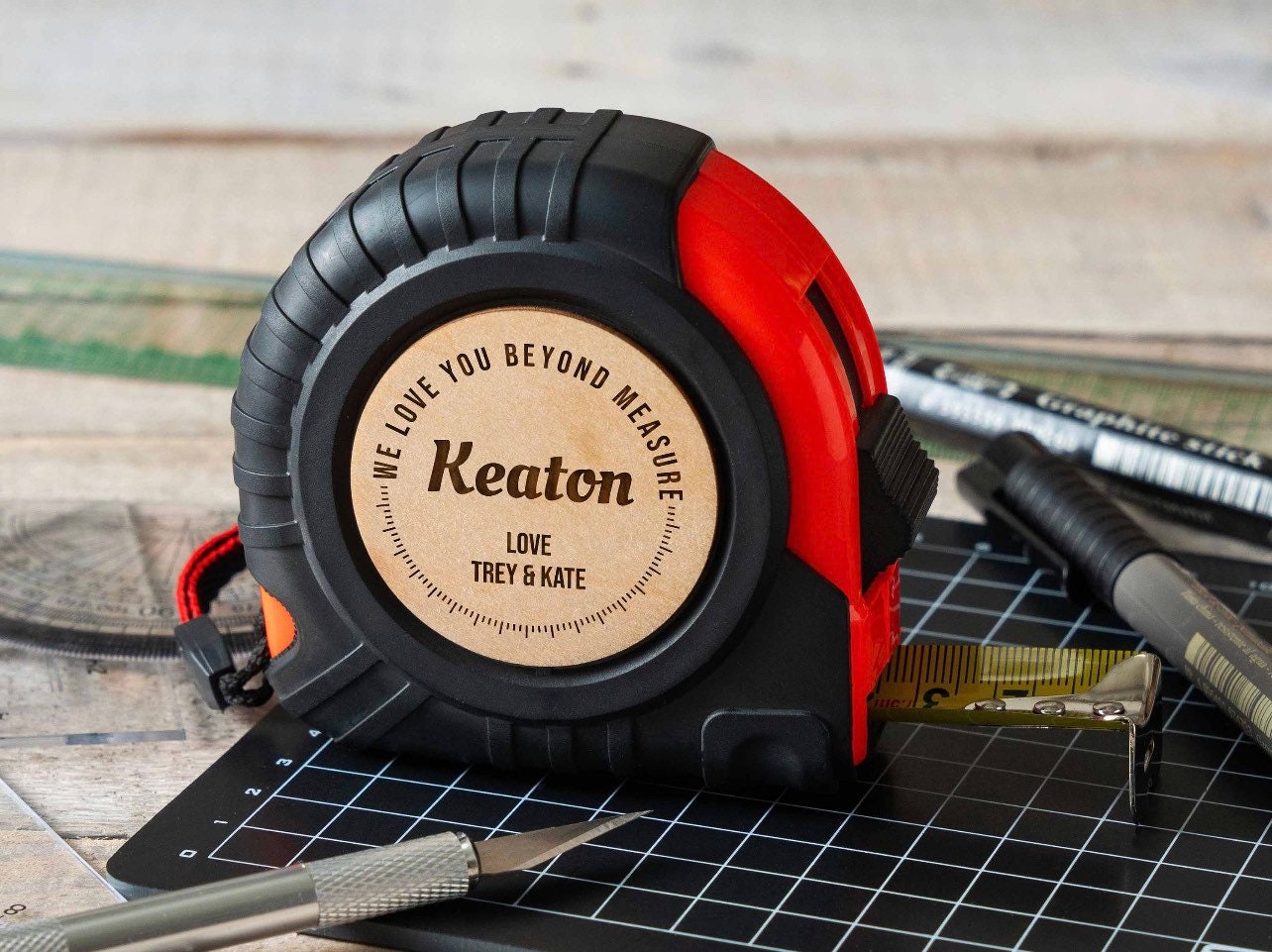 Personalized Father's Gift- Tape Measure