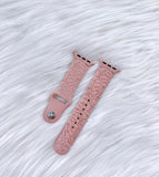 Hair stylist Print Engraved Watch Strap Compatible with Apple Watch Bands Series 1 2 3 4 5 6 7 SE Watch Band, 38mm 40mm 42mm 44mm