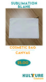 Sublimation blank - Cosmetic Bag - KULTURE PRINT HOUSE