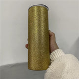 20oz Textured Glitter Sublimation Tumbler. (STRAIGHT)!! - KULTURE PRINT HOUSE