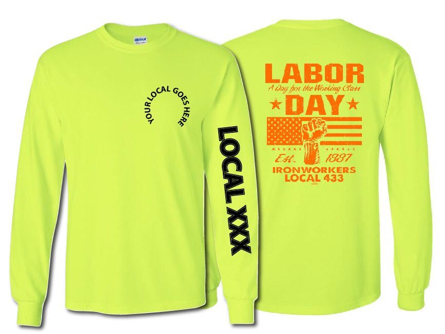 Labor Day Ironworker Shirt - KULTURE PRINT HOUSE
