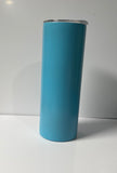 20oz Sublimation Blank Glow in the Dark Tumbler  STRAIGHT=Taperless - KULTURE PRINT HOUSE