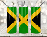 Caribbean Flag Tumbler - KULTURE PRINT HOUSE